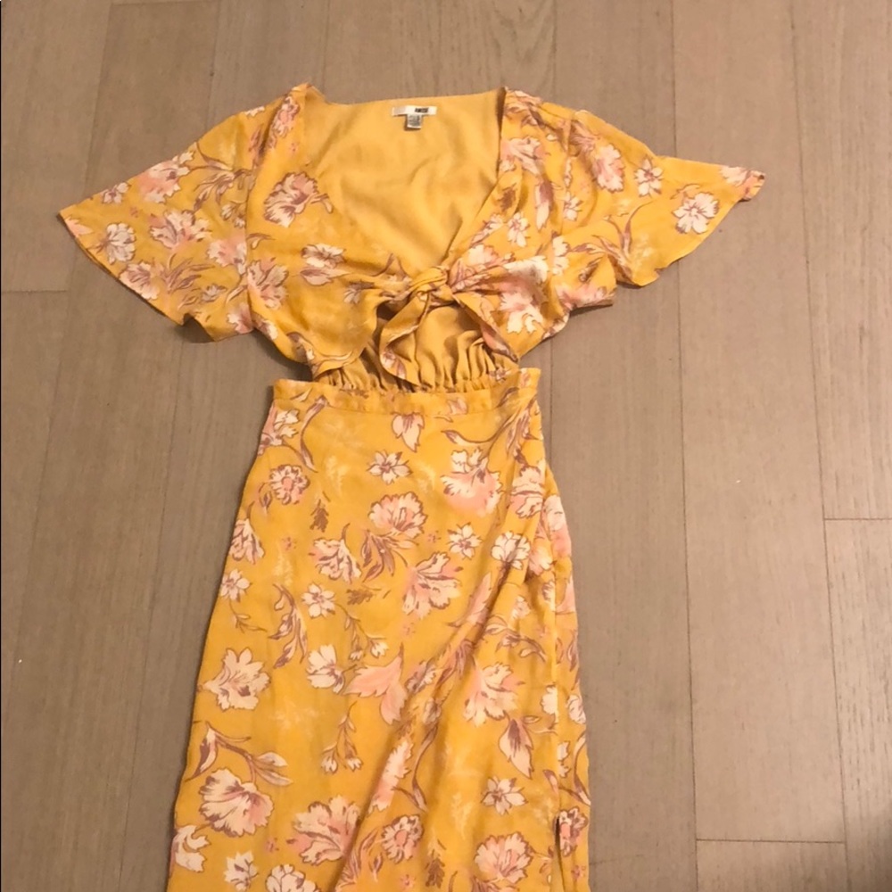 Cut out short sleeve dress-never been worn.